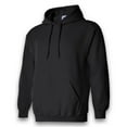 thumbnail image 6 of Gildan Heavy Blend Sweatshirt - 18500 Hoodies for Men | Black Fleece Hoodie with Pouch Pocket, 8 oz, 50/50 Cotton/Polyester, 2 Pack, Size - S, 6 of 6