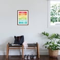 thumbnail image 3 of Art.com Rainbow Brave 6 Art Print by Kimberly Allen, Brown Frame Wall Art, 17" x 23", 3 of 5