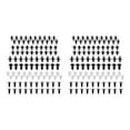 thumbnail image 1 of Redempat 100 Pieces Plastic Automobile Retainer Clip Detachable ATV Fixing Fastener 2Set, 1 of 6