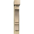 thumbnail image 2 of Ekena Millwork 8"W x 36"D x 48"H Balboa Block Rough Sawn Bracket w/ Offset Brace, Douglas Fir, 2 of 25