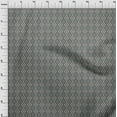 thumbnail image 3 of oneOone Viscose Chiffon Fabric Argyle Style Ikat Print Sewing Fabric BTY 42 Inch Wide, 3 of 4