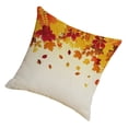 thumbnail image 3 of Wosthever Funda de almohada Funda de almohada de hoja de arce Acogedor al tacto Soporte de cintura de lino Cuadrado Artículo para el hogar Type3 NO3, 3 of 6