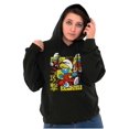 thumbnail image 5 of Smurfs Cute Kung Fu Smurfette Otaku Hoodie Sweatshirt Women Brisco Brands S, 5 of 6