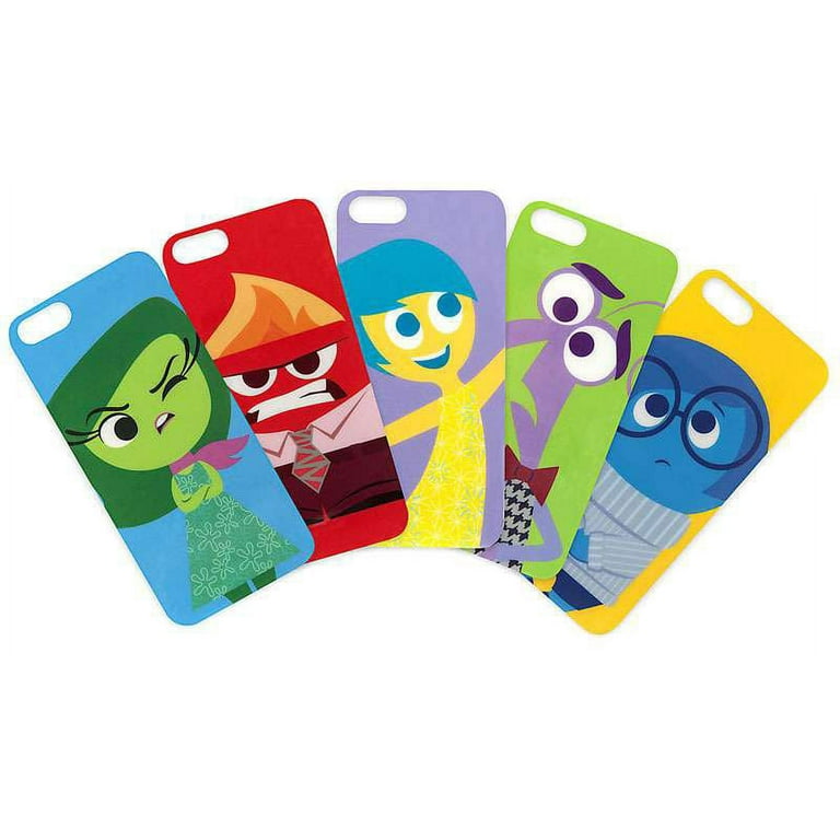 Disney Inside Out Emotions Clear Cell Phone Case for Apple iPhone 5/5S