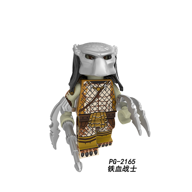 Serie De Películas The God of War Predator Monster Alien Mini Figura De Acción Juego De Bloques De Construcción Juguete De Plástico Ladrillos PG8254