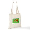 thumbnail image 6 of CafePress - 1970 Botswana Giraffe Christmas Postage Stamp Tote - Unisex Canvas Tote Bag, Beige, 1-Piece, 6 of 6