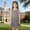 Gray, variant on HAJWOH Girls Preppy Sleeveless Dress Pleated Knee Length A-Line Buttons Dresses Girls' School Uniform Dress Gray 6-7 Years