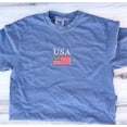 thumbnail image 6 of Embroidered USA Flag Comfort Colors Shirt, America USA Shirt, 4th Of July T-Shirt, 250th Anniversary Embroidered Tee, Embroidered Shirt, Custom Shirt, Summer Shirt, Custom Tee, Cute, 6 of 6
