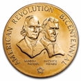 thumbnail image 2 of 1973 Bicentennial Commemorative Medal: Adams & Henry (Bronze), 2 of 2