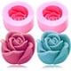 thumbnail image 1 of 3D Rose Silicone Molds 2PCS Big Rose Resin Candle Mold Bloom Flower Silicone Fondant Mold for Handmade Chocolate Candy Cake Dessert Soap Wax Candle, 1 of 4