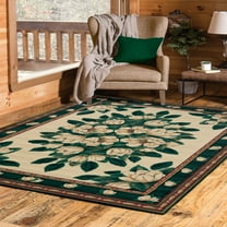 United Weavers Brunswick Eloise Traditional Floral Area Rug, Cream, 3'11" x 5'3"