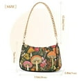 thumbnail image 3 of FORMRS Womens Shoulder Bag with Chain Strap Clutch Purse Cute Tote Handbag, Colorful Mushroom, 3 of 7