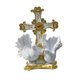 thumbnail image 2 of Estatua de paloma , adorno de pájaro de resina moderno, escultura de Animal, figurita para estantería, sala de estar, decoración del hogar, Estilo A Gloria estatua de la paloma, 2 of 9
