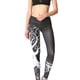 thumbnail image 1 of Naiovety Mujeres Árbol Hojas Deportes Yoga Pantalones Leggings Correr Fitness al aire libre Pantalones Uniforme atlético negro L, 1 of 6