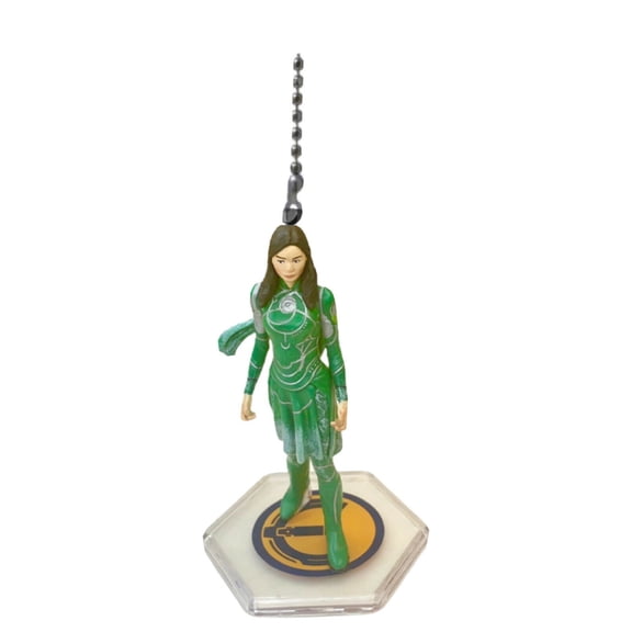Marvel Eternals Sersi 3” Fan Lamp Light Pull Chain Pvc Figure Figurine New Gift