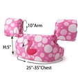thumbnail image 4 of Chaleco Flotante Silfrae Rosado Flamingo para Natación (30 a 50 Libras), 4 of 6