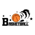 thumbnail image 2 of Sports Wall Decals for Boys Bedroom - Basketball On Ground With White Background DIY & Creativity Boy Girl Bedroom Wall Sticker - Size: 30 In x 15 In, 2 of 4