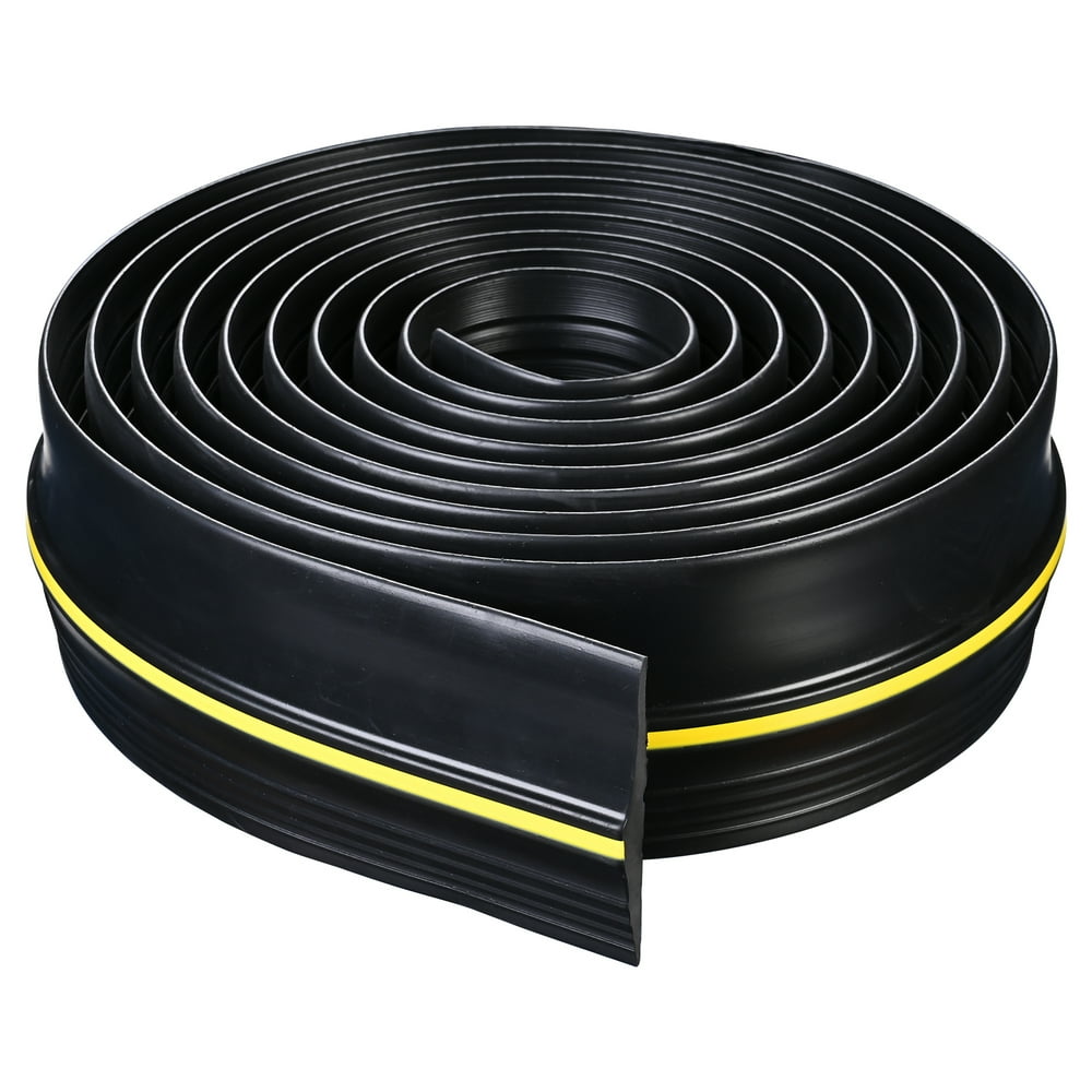 16ft Garage Door Bottom Threshold Sealing Strip PVC Water Barrier Flood Blocker Universal