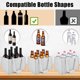 thumbnail image 4 of Bolsa para botellas, bolsa de fieltro para botellas, 6 compartimentos para botellas, cesta para botellas con partición separada para 6 botellas, soporte para vino, soporte para cerveza para picnic JM, 4 of 5