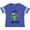 Football Blue and White, variant on Inktastic Cinco De Mayo Let's Fiesta Cute Cactus with Sombrero Boys or Girls Toddler T-Shirt