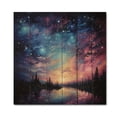 thumbnail image 3 of Designart "The Mystic Atmosphere in Colorful Sky Photo" Landscapes Print on Natural Pine Wood, 3 of 5