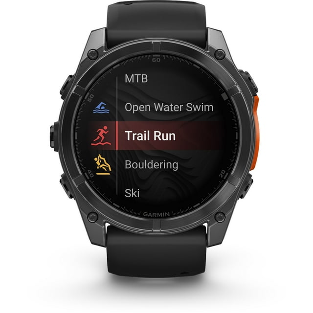 Garmin, monitor deportivo, fenix 8, 51mm, AMOLED,Glass, Slate Gray