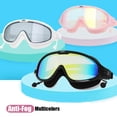 thumbnail image 3 of Swimming Goggles JIEHU Adults Waterproof Swim Diving Mask Eyewear UV Anti Fog Adjustable Oculos Espelhado Pool Water Sport Glasses, 3 of 7