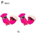 thumbnail image 4 of 4pcs/set Waterproof Winter Warm Pet Dog Shoes Anti-slip Rain Boots Puppy, 4 of 9