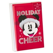 American Greetings Christmas Boxed Cards Disney's Mickey Mouse (Ear to Ear) 18-count