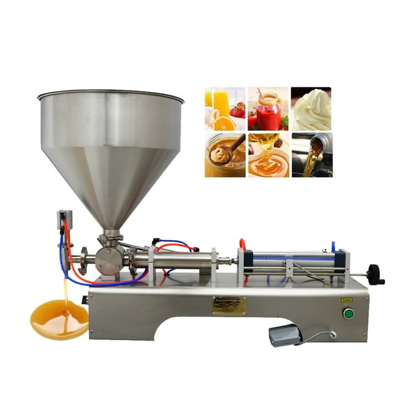 30-300ml Single Head Paste Liquid Filling Machine Dual Purpose Pneumatic Bottle Filler