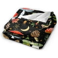 thumbnail image 2 of Mushroom Gifts Blanket Throw Blanket Lightweight Cozy Plush Blanket for Bedroom Living Rooms Sofa Couch 60"X50", 2 of 6
