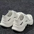 thumbnail image 5 of Sports beach shoes, men's thick soled perforated shoes, breathable, anti slip, water wading, quick drying, height increasing outdoor shoes, 5 of 5