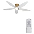 thumbnail image 5 of Wozzio 52-Inch Ceiling Fan with Integrated LED Light and Remote Control, 5 of 9