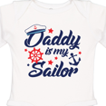 thumbnail image 4 of Inktastic My Daddy is My Sailor Boys or Girls Long Sleeve Baby Bodysuit, 4 of 5