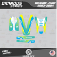 thumbnail image 2 of Kalair GFX Graphics Kit for Yamaha WR250F (2003-2004) Ominous Series, 2 of 5