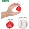 thumbnail image 2 of 12-Pack Wicker Rattan Balls 40mm/1.6 Inch Decorative Orbs Vase Fillers Bowl for Christmas/Weddings/Thanksgiving/DIY Crafts/Home Decor [Red], 2 of 6