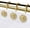 Gold, variant on Bronze Shower Curtain Hooks, Decorative Shower Curtain Rings for Bathroom, Rust Proof Shower Hooks for Shower Curtain Liner, 12Pcs
