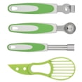 thumbnail image 4 of Juego De Utensilios De Cocina, Cuchillo Para Manteca De Karité, Herramienta Para Frutas, Cuchillo Para Aguacate, Cuchara Para Frutas De Cuatro Piezas, Para Acampar En Casa Fugacal Ocean Broad Surfboard Fins, 4 of 8