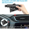 thumbnail image 2 of Compatible with 2017-2021 Honda CRV Car Air Vent Phone Holder Mount,for 5th Gen CRV Air Vent Phone Mount Holder Anti-Shake,Cell Phone Holder Mount-360 Degree Rotation CRV Dashboard Phone Stand, 2 of 8