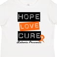 thumbnail image 4 of Inktastic Leukemia Hope Love Cure Boys or Girls Toddler T-Shirt, 4 of 5