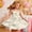 A Beige, variant on Girls Flare Dress, Summer Casual Leopard Sleeveless Soft Flowy Kids Cute Swing Sundress Brown Size 4