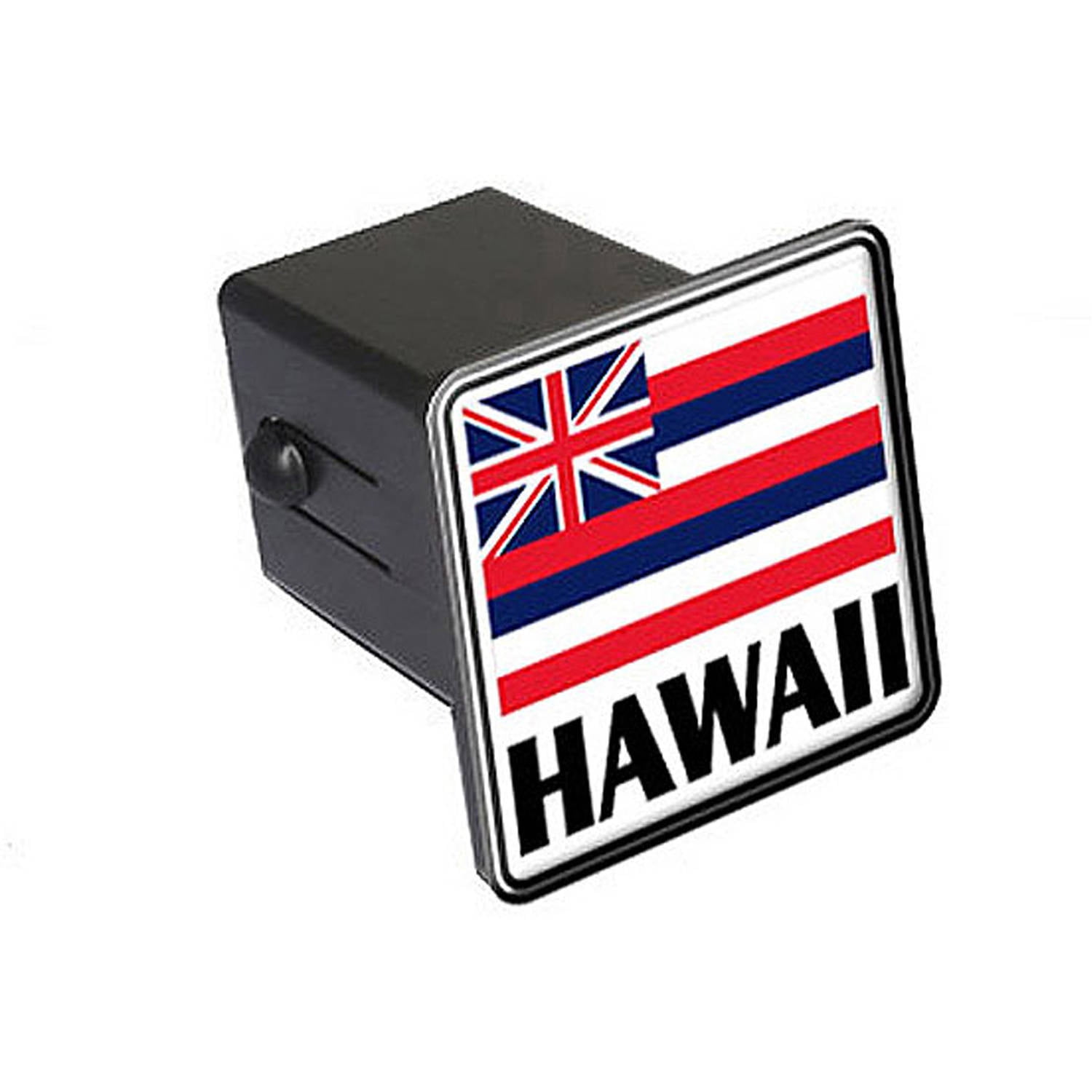 Hawaii Flag 2" Tow Trailer Hitch Cover Plug Insert