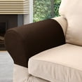 thumbnail image 3 of Ghopy 2pcs Sofa Arm Covers Armrest Cover High-Grade Spandex Stretch Arm Caps Waterproof Furniture Protector Dustproof Sofa Towel Slipcovers Armchairs Covers for Sofa Couches Recliner Armchairs, 3 of 7