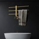 thumbnail image 2 of Toallero eléctrico con calefacción para el hogar, estante de almacenamiento de baño de acero inoxidable, secado de temperatura termostático inteligente para Hotel, 2 of 5