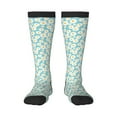 thumbnail image 1 of Balery Daisy Floral A Calcetines novedosos Calcetines deportivos Calcetines hasta la rodilla Calcetines de algodón Calcetines originales y geniales, 1 of 6