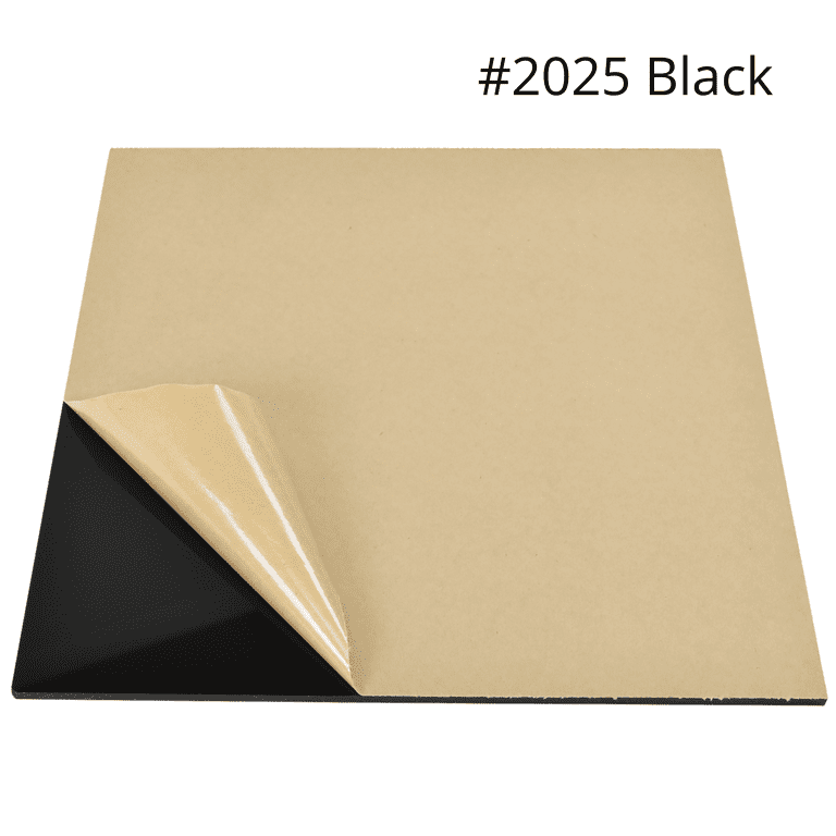 BuyPlastic 2025 Black Solid Colored Acrylic Plexiglass Sheet