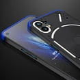 thumbnail image 3 of Compatible with Nothing Phone 1 Case Shockproof Hard Matte Nothing Phone 1 Phone Case 3 in 1 Ultra Thin Protective Case (Nothing Phone 1, Black/Blue), 3 of 14