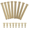 thumbnail image 1 of LOLIPPYY 6Ud Repuestos Dorados Para De Plegable Con Remaches Para Reparación Con Instalación Sencilla, 1 of 8