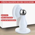 thumbnail image 4 of 2PCS Magnetic Door Stop Door Wall Protection Silicone Door Stop No Punch Bumper, 4 of 7