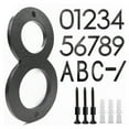 thumbnail image 5 of Ettsollp Black House Numbers Door Number Letters for Outside Signs Easy Installation Plastic Matte Numbers Letters Sign for Home Address Mailbox, 5 of 8